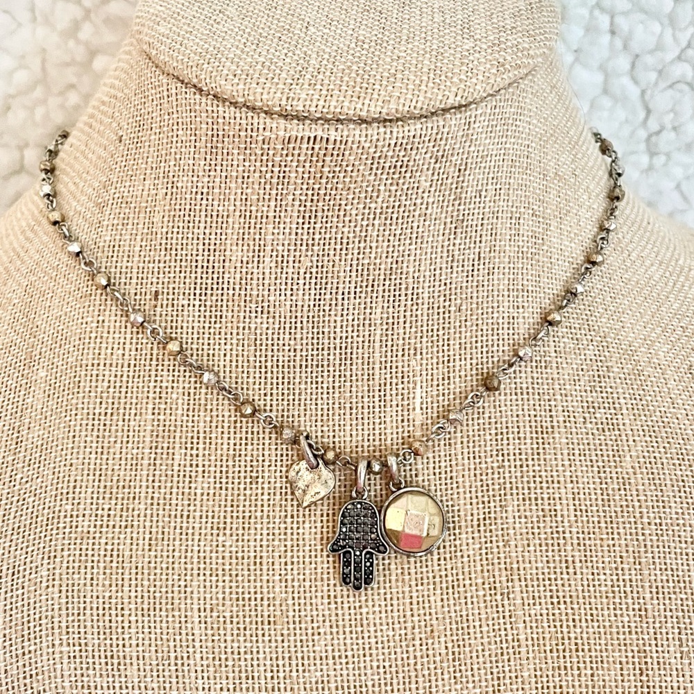 Lucky Brand Hamsa Necklace